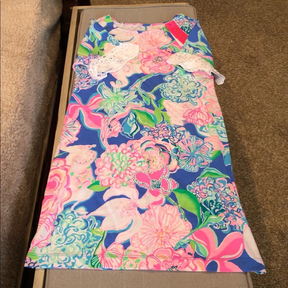 ❌SOLD❌Lilly Pulitzer Helina T-Shirt Dress XXS - Picture 2 of 9